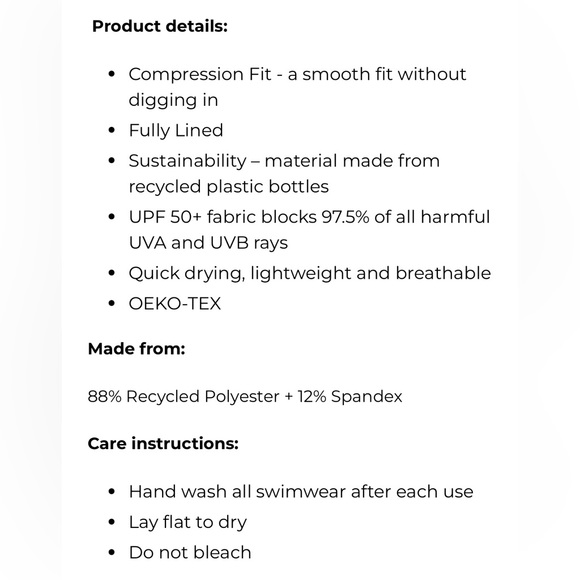 One piece bathing suit exclusive Imagine Perry - Picture 13 of 13